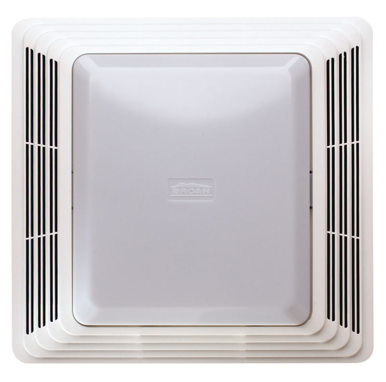 BroanNuTone 50 CFM Ceiling Bathroom Exhaust Fan With Light, 45 OFF